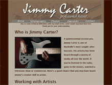 Tablet Screenshot of jimmycarterbass.com